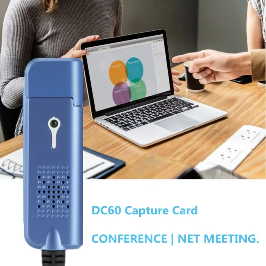PzzPss USB 2.0 Video Audio Capture Card Adapter Portable VHS DC60 DVD Video Capture Converter TV Tuner For Computer Win7