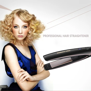 

Professional Hair Straightener Flat Iron Negative Ion Hair Curler Dry/Wet Dual-use Constant Temperature Hair Care Styling Tools
