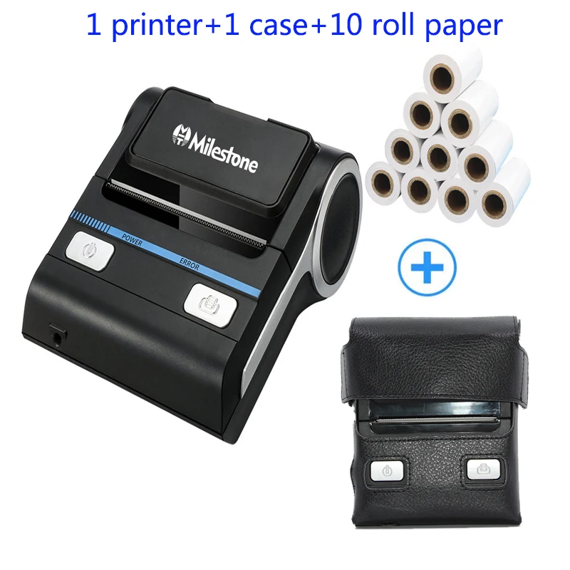 Bluetooth Receipt Printers Wireless Thermal Printer termal yazıcı 80mm Compatible Android/Windows Mini POS Printer Restaurant portable photo printer for phone Printers