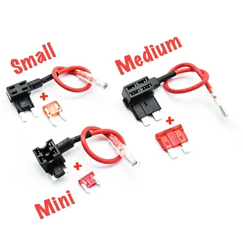 

12V/Mini/Small/medium Size Car Holder Add-a- Piggy Back TAP Adapter with 10A ATM