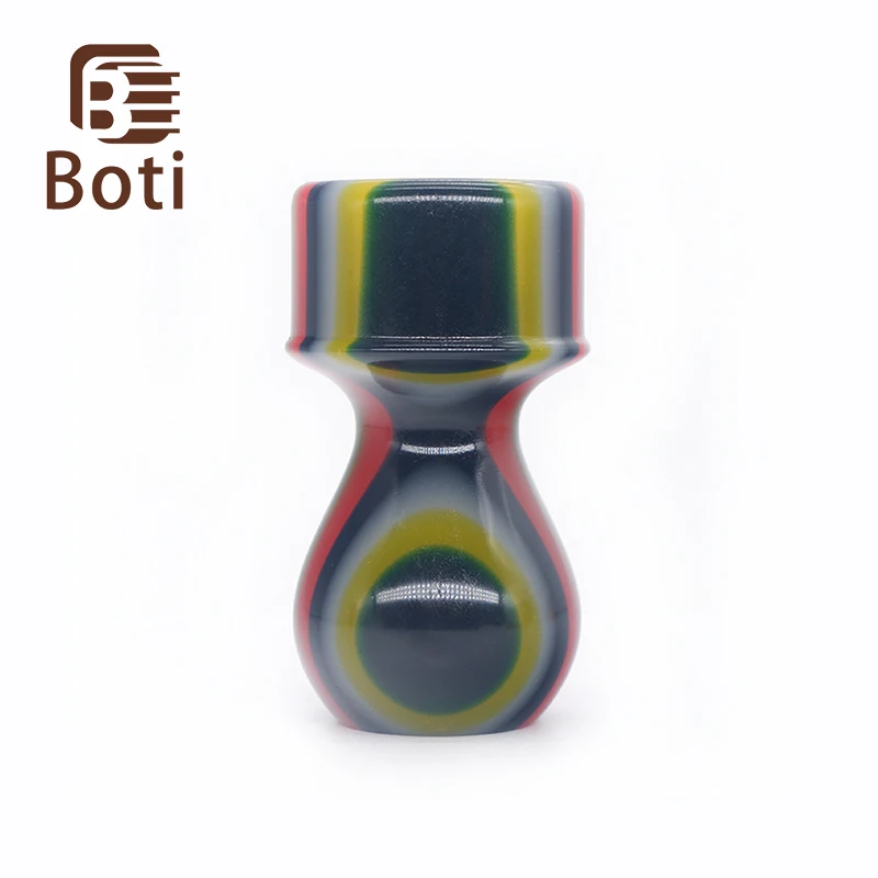 

Щетка Boti-серия авокадо, красная, зеленая ручка, многоцветная щетка для бритья, ручка, мужской инструмент для бороды