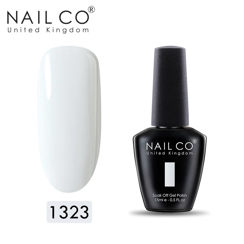 NAILCO УФ светодиодный Гель-лак для ногтей Полупостоянный Гель-лак Гибридный замачиваемый Гель-лак краска для ногтей Гель-лак - Цвет: 1323