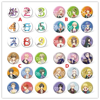 

9pcs one set Tsukiuta badge Pin button 2.3"(5.8cm)