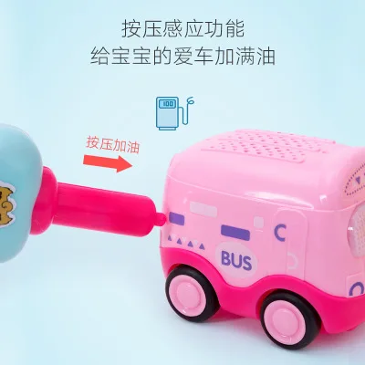 

E Children Dreamy Come on Station Play House Toys Baby Sound-And-Light Model Petrol Pump Simulation Come on Toy
