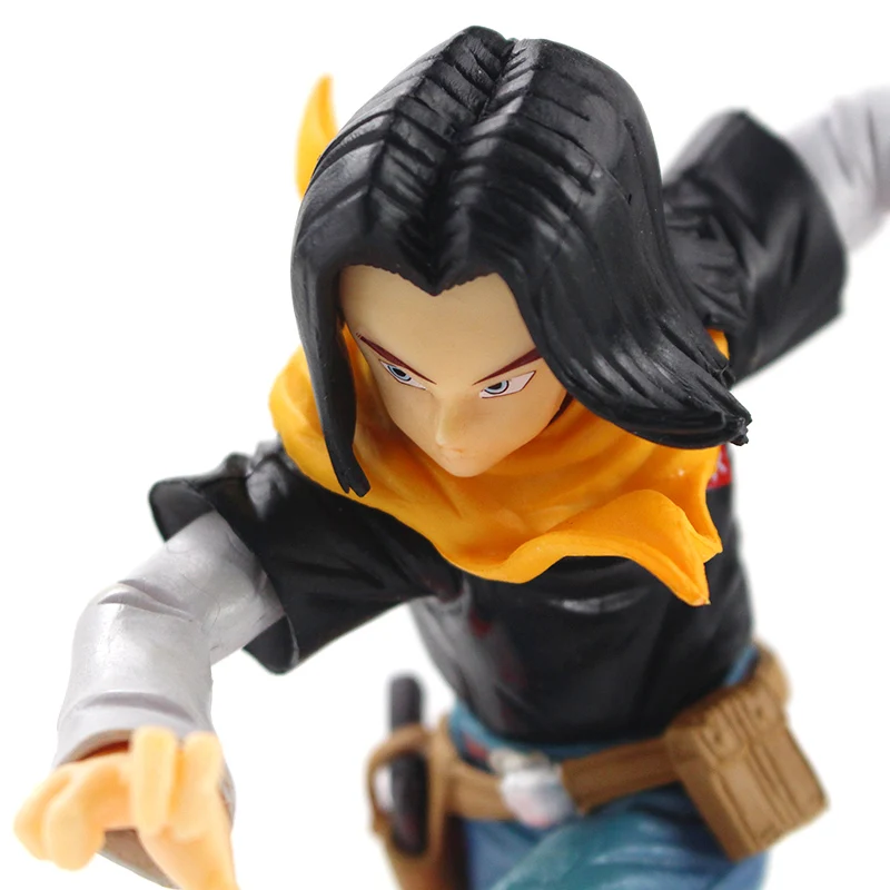 Dragon Ball Супер Android битва Android 17 Lapis Android 18 лазурит ПВХ фигурка Коллекционная модель игрушки