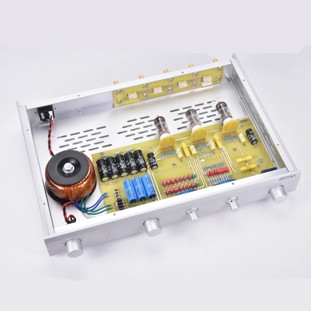 T-024 Ссылка/копия MC22 вакуумный предусилитель HiFi Preamp JJ ECC83* 3 настраиваемый трансформатор Hi-end Предварительный усилитель