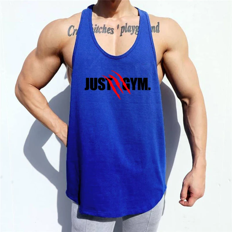 

Muscleguys Brand Summer Fashion Mesh Quick Dry Bodybuilding Stringer Tank Top Mens Fitness Sleeveless Shirts Gym Clothing