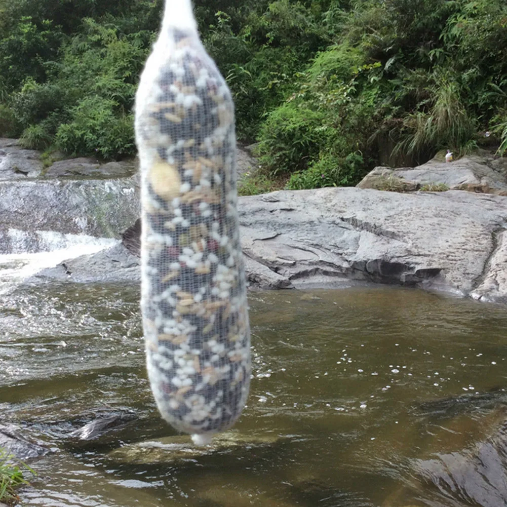 

Bait Bag Refill PVA Mesh Water Soluble Net Stocking Outdoor Tube Tools Sports Feeding Accessories Carp Fishing Funnel