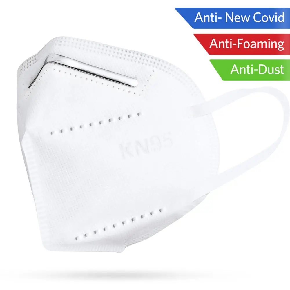 10Pcs KN95 Face Mask Non Woven Folding Anti Bacteria Dust Antiviral Masks PM2.5 Dustproof KN95 Protective Mouth Muffle Cover
10Pcs KN95 Face Mask Non Woven Folding Anti Bacteria Dust Antiviral Masks PM2.5 Dustproof KN95 Protective Mouth Muffle Cover