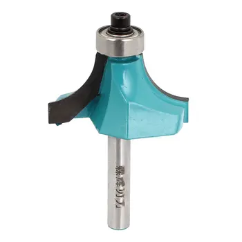 

uxcell 62mm Long End Bearing Corner Rounding Over Router Bit Tool 1/4" x 1"