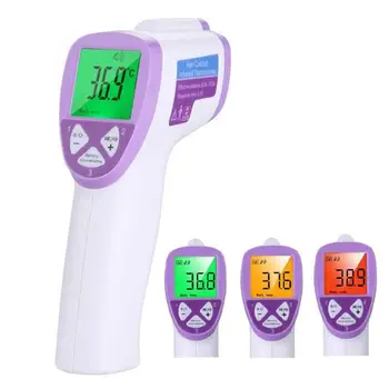 

Muti-fuction Digital Thermometers Infrared Forehead Body Thermometer Non-contact Temperature Measurement Device for Baby Adults