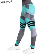 YRRETY, модные эластичные леггинсы для работы, женские штаны-карандаш с принтом для фитнеса, женские повседневные спортивные обтягивающие леггинсы, S-XXXL