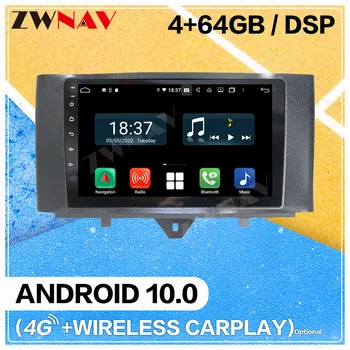 

Carplay Android 10 screen Car Multimedia DVD Player for Benz SMART 2011-2015 GPS Navi BT Auto Radio Audio Music Stereo Head unit