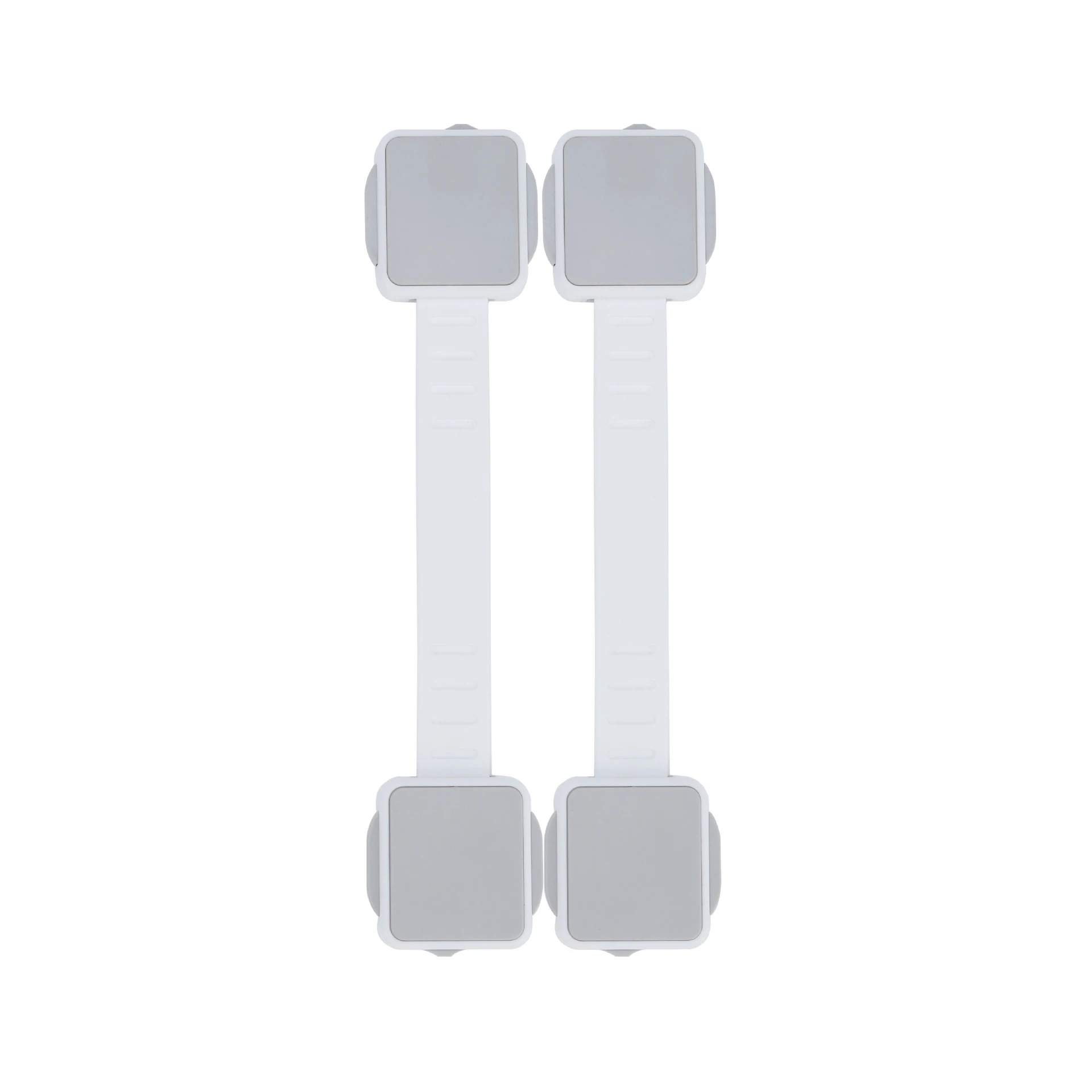 2 Pcs Gray Защита от детей замок с регулируемым размером(Национальной ассоциации пожарной безопасности дверной замок Многофункциональный ящика для детей безопасности замок с двойным концом разблокировать 2/6 шт - Цвет: 2 Pcs Gray