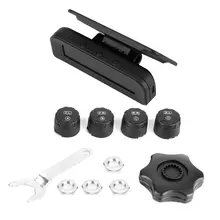 C260 TPMS USB Перезаряжаемый солнечной энергии монитор давления в шинах Вибрация Авто беспроводные аксессуары ЖК-экран реальный прибор для определения времени