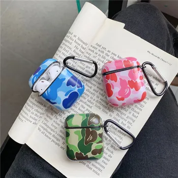 

Soft Silicone Protective Cover Cases Bluetooth Wireless Earphone Cover For Apple Air Pods 1/2 Charging Shockproof Drop-proof