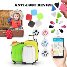 Llavero con localizador GPS para perros y niños, Mini billetera con alarma antipérdida, Etiqueta inteligente Bluetooth, rastreador de llaves