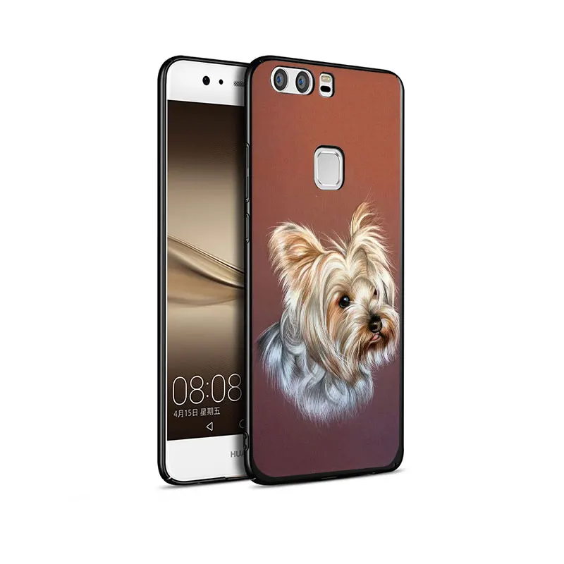 EWAU йоркширский терьер собака Мягкий ТПУ Телефон чехол для Huawei P8 P9 P10 P20 P30 Pro Lite Mini P Smart Z