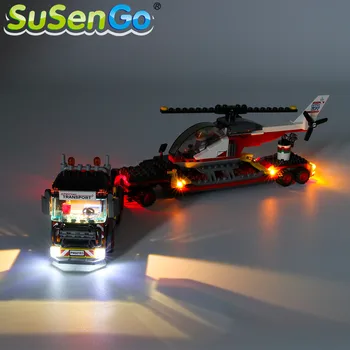 

SuSenGo LED Light Set For 60183 CITY Heavy Cargo Transport Building Blocks Lighting Set Compatible with 02094 10872 NO Model
