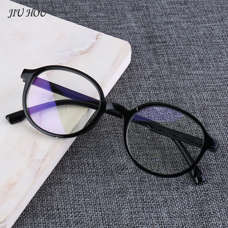 

Radiation Protection Glasses Computer Glasses Relieve Eye Fatigue Retro Myopia Glasses Female Round Student Anti-blue Light
