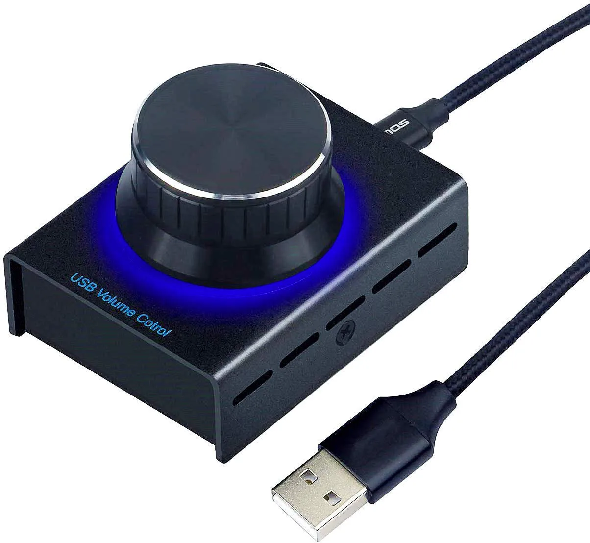 USB Controller Volume/Audio Adjuster PC Speakers Switch Control Module 