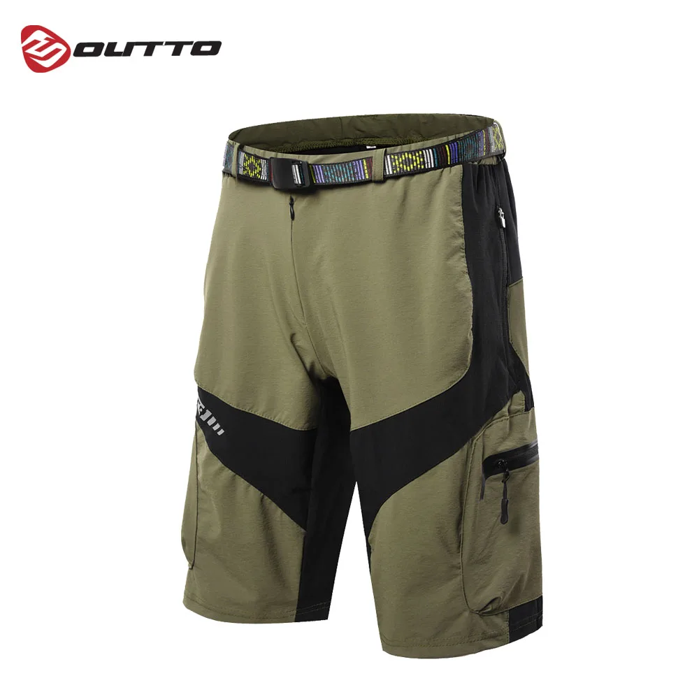 

Outto Men's Mountain Bike Bicycle Riding Sports Losse Fit Baggy Downhill MTB Cycling Shorts Breathable Riding Shorts