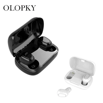 

TWS Bluetooth Earphone Wireless Earbuds 5.0 HiFi Headsets Dual Earbuds Bass Sound For Huawei Xiaomi Iphone Samsung Mobile Phone