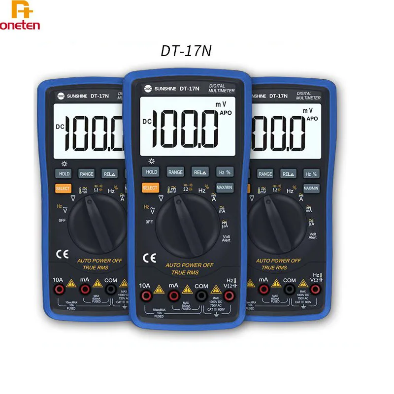 Солнечный свет цифровой дисплей измерение напряжения постоянного и переменного