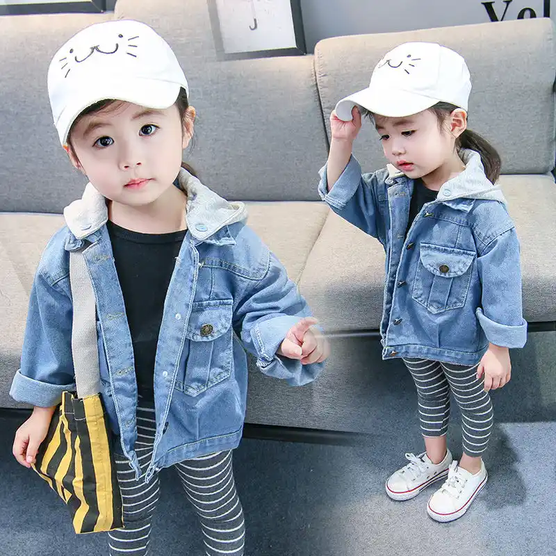 baby girl denim jacket