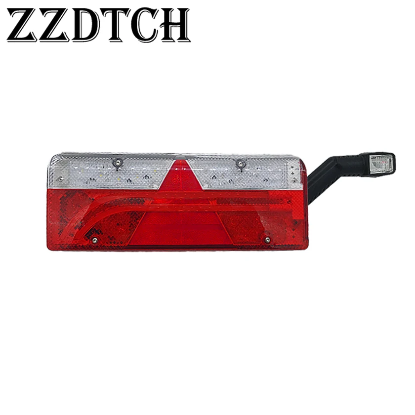 ZZDTCH 2PCS 24V Truck Tail Lamp Trailer Bus rear lamps