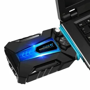 

Laptop Cooler Fast Dropdown Temperature Smart Laptop Cooling Pad Powerful Ventilation Fans Notebook Radiator