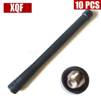 

XQF 10PCS SMA-F VHF Antenna For Kenwood TK-272G 280 290 Two Way Radio