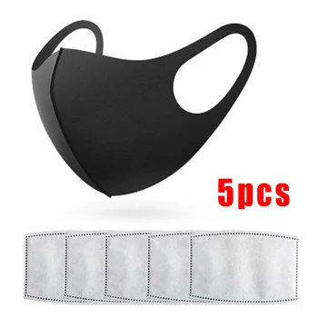 

Washable Reusable Air Purification Filter Face Cover Dustproof Breathable Soft And Elastic