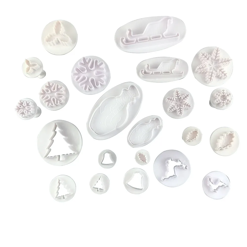 Hot 9 models of 22 Christmas series Cake Molds Fondant Tools Cookie Cutter Biscuit Mould Baking Sugarcraft Mold01