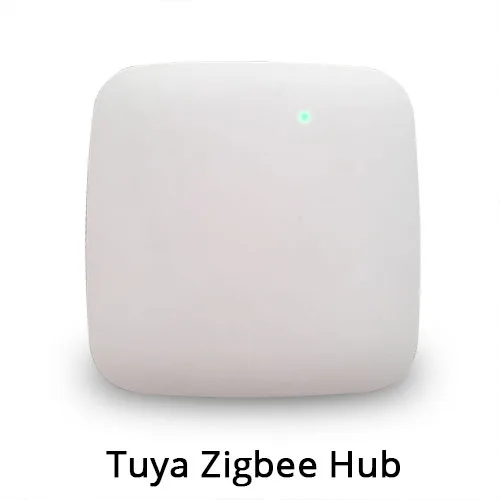 Tuya Zigbee концентратор умный дом PIR датчик двери датчик температуры и влажности Датчик домашней автоматизации сцена охранной сигнализации комплект - Цвет: Hub