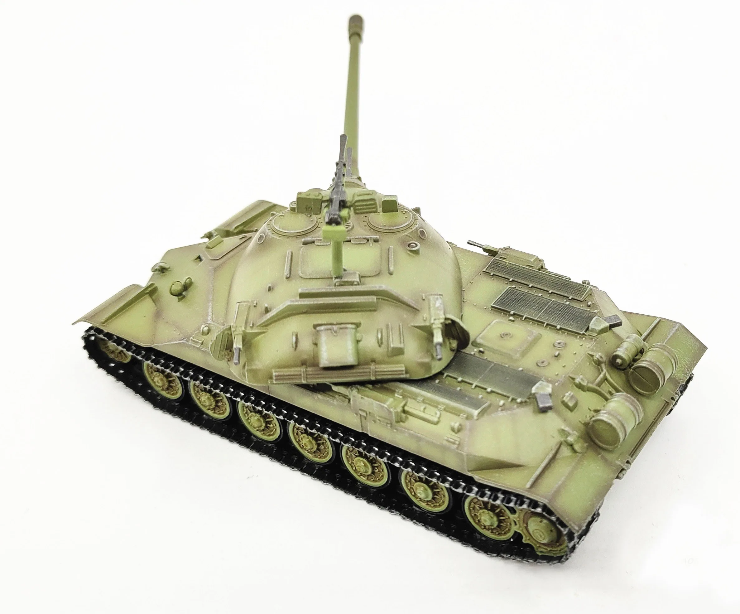 1: 72 советских is-7 тяжелая модель танка Статические украшения Готовая модель продукта