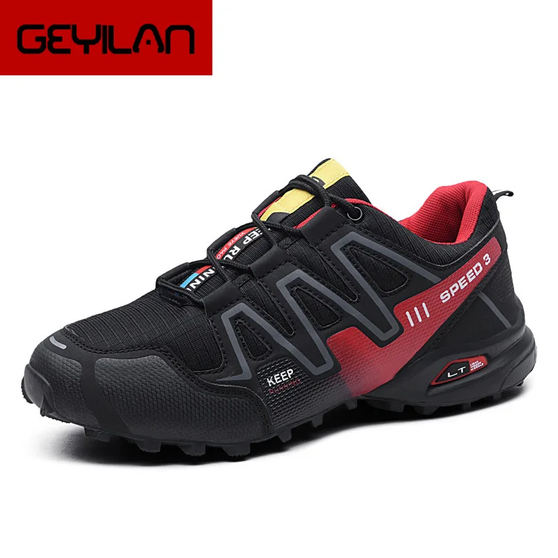 

New Men Fashion Sneakers Breathable No-slip Men Run Shoes for Men Male PU Leather Outdoor Sports Walking Shoes