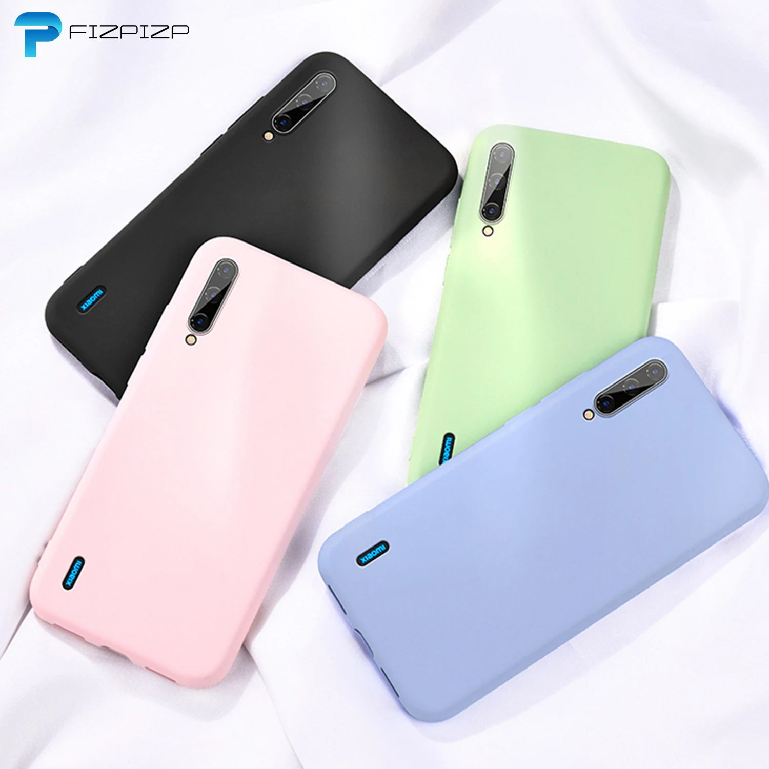 

Solid Candy Color Silicone Case For XiaoMi Mi9 Mi 9 SE CC9 CC9e 9T Pro Mi A3 A1 A2 Lite MiA3 Soft Cases Gel Back Cover Coque