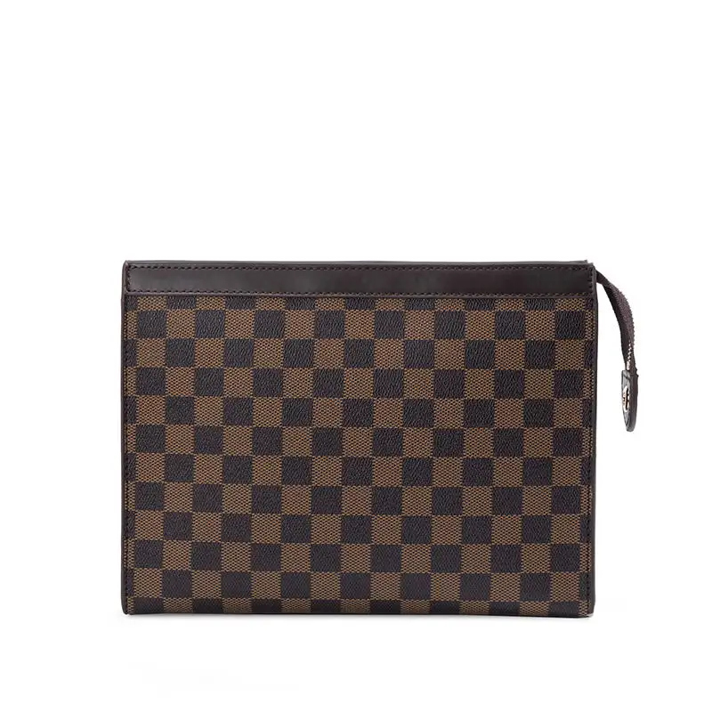 

KYYSLO Clutch Bag Female Checkerboard Unisex Women Envelope bag Handbag Fashion Large Capacity Korean Version Men's Clutch Bag