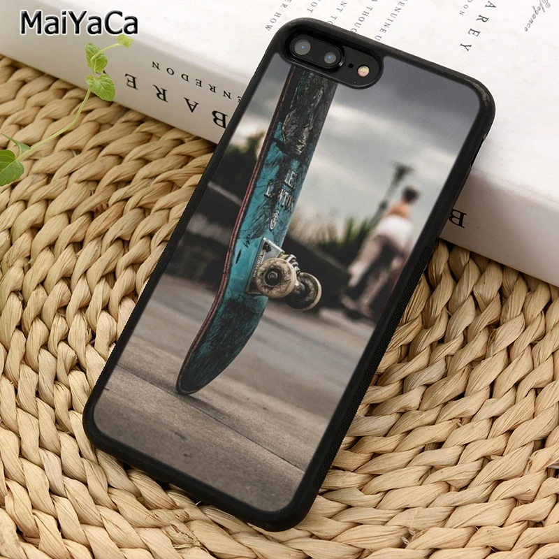Чехол MaiYaCa для телефона скейтборд фигуристки iPhone X XR XS 11 12 Pro MAX 5 6 S 7 8 Plus Samsung Galaxy S5 S6