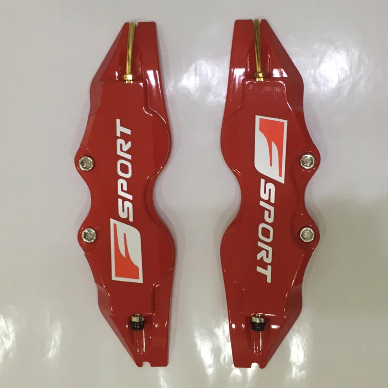 

ABS Plastic Auto Style Disc Brake Caliper Covers F Sport Logo For Lexus IS ISF GS RX RX350 ES IS250 ES350 LX570 CT200