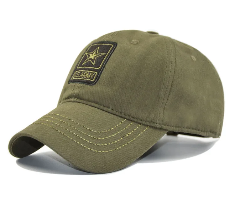 Women Caps Army Adjustable Embroidery Baseball Cap Hip-Hop Boyfriend Casual Daily Sun Shading Camouflage Fashion Chic All-match