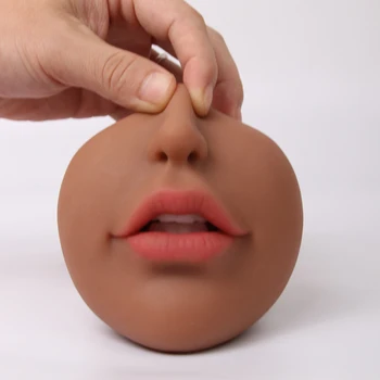 Oral Masturbator Cup Realistic Mouth For Blowjob Men Masturbation Sex Shop Artificial 3D Mouth Deep Throat Pussy Pocket Sex Toys 2