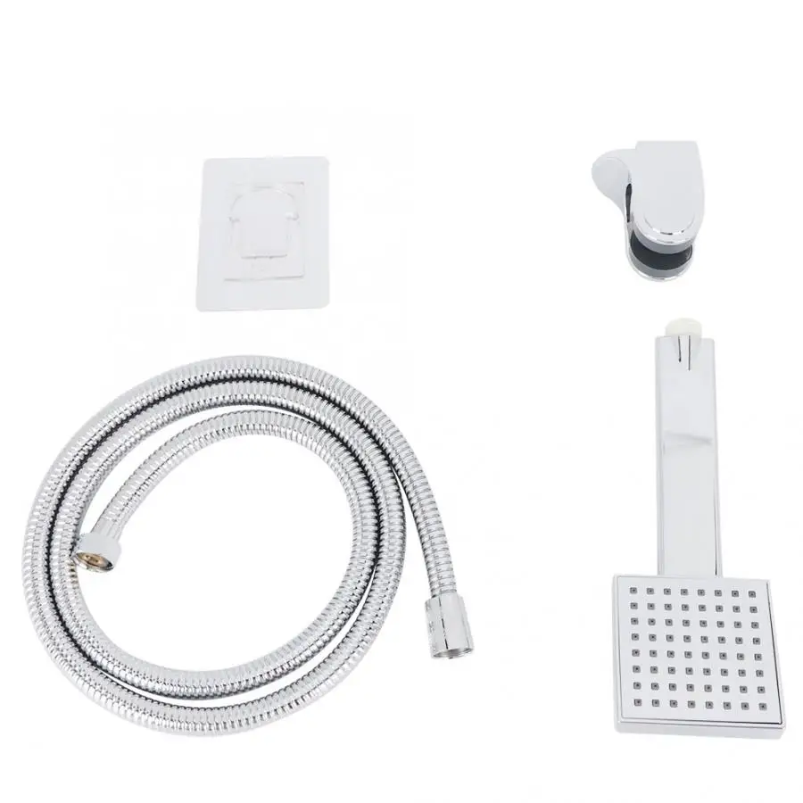 Regadera Para Ducha G1/2in Bathroom Accessories Pressurized Handheld Shower Sprayer with Hose opf