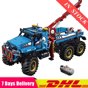

IN Stock Technic The Ultimate All Terrain 6X6 Remote Control Truck Set Building Blocks Bricks Toy Compatible 42070 20056