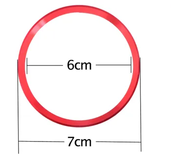 

New 4pcs Car Wheel hub center decorative stickers fit for dacia duster ford focus mk3 renault megane 2 kia sportage skoda rapid