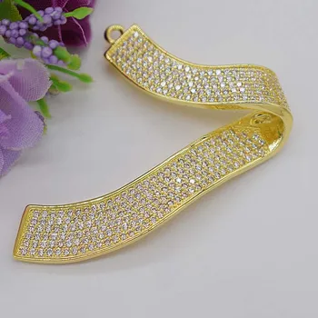 

38x53mm Ladies fashion jewelry ingredients, necklace tassel accessories exquisite L shape V shape