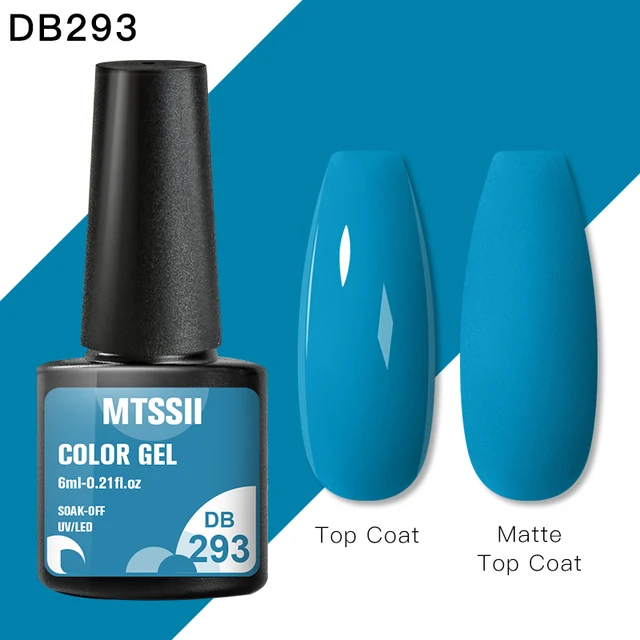 Mtssii Reflective Glitter Gel Nail Polish 6ml Sparkling Auroras Laser Nail Gel Nail Art Varnish Semi Permanent Top Base Gel Q15157 NO Reflective