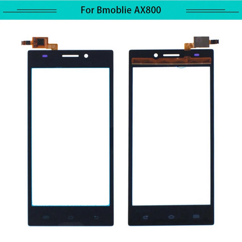 Протестированная 20 шт./лот сенсорная панель для Bmobile AX800 сенсорный экран стекло