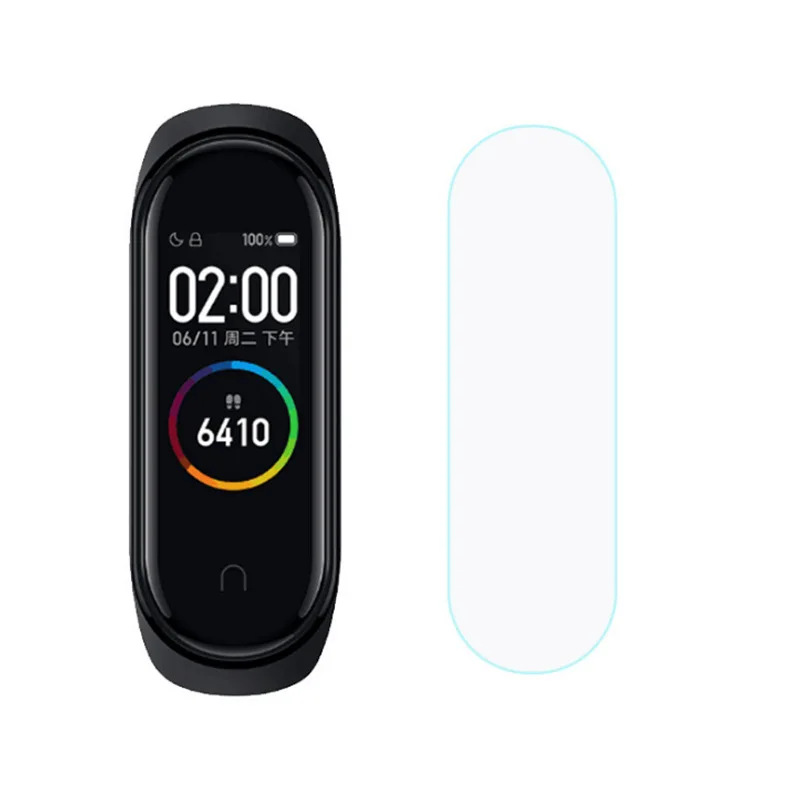 Защитная пленка для Xiaomi Mi Band 4 мягкая проницаемая защита дисплея умных часов на